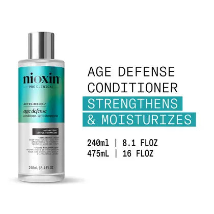 ioxin Age Defense Conditioner for Ageing Hair | Strengthening Conditioner 240ml
