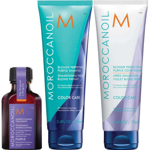Moroccanoil Brilliant Blonde Kit