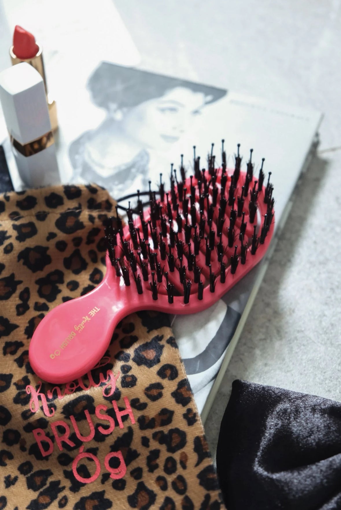 The Knotty Brush Handbag Hero