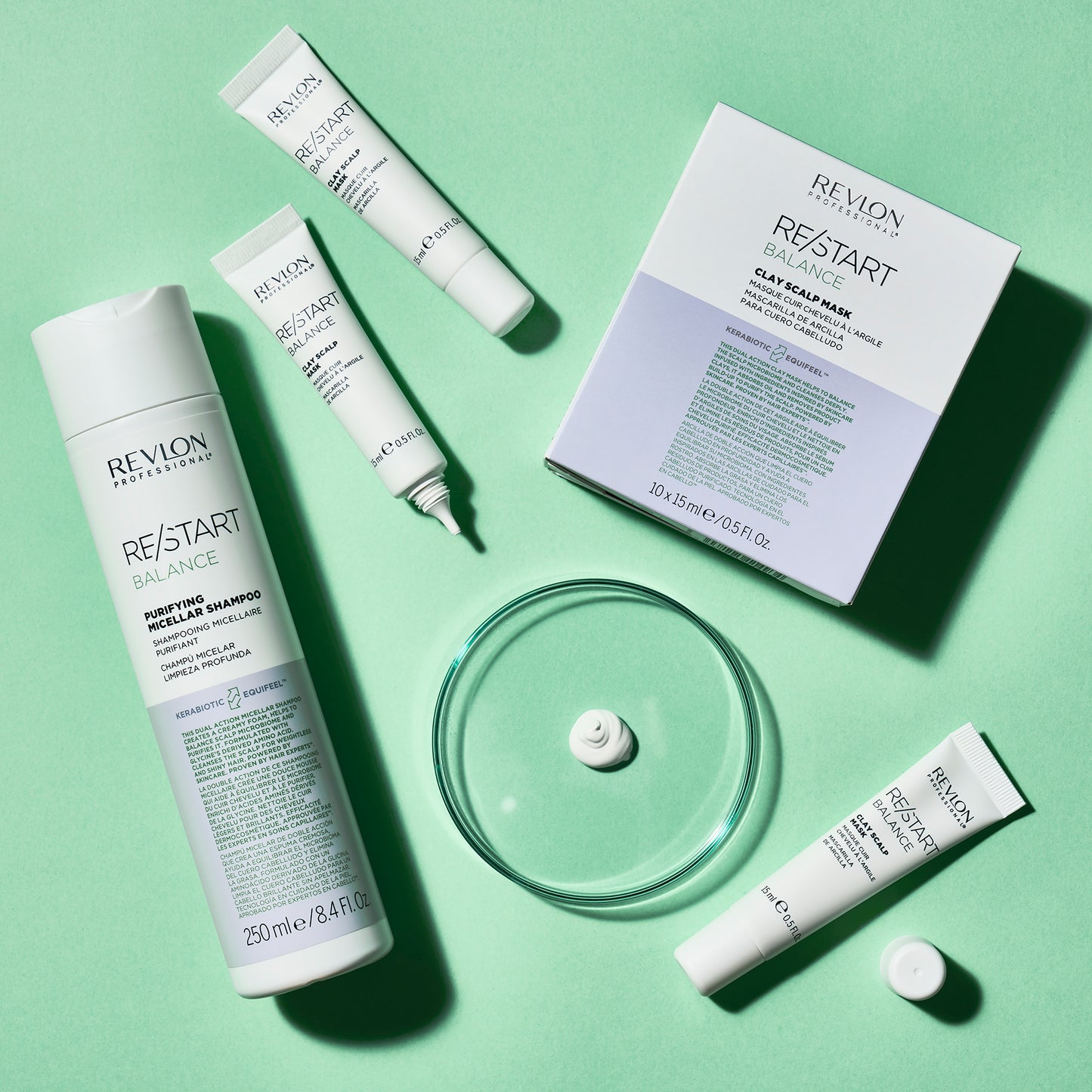 Revlon Restart Balanc Purifying Micellar Shampoo 250ml