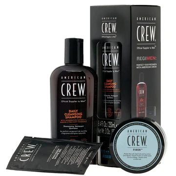 American Crew Regimen Fiber Duo with Shampoo