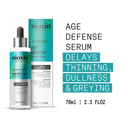 Nioxin Age Defense Anti Ageing Hair Serum 70 ml