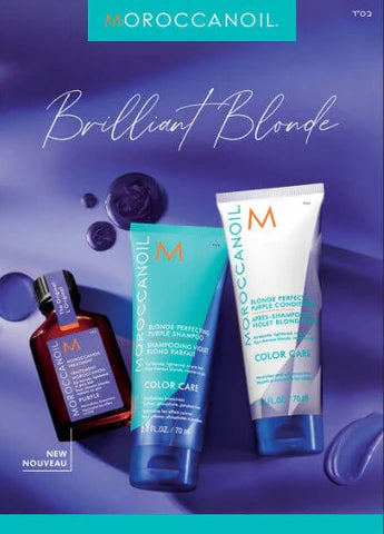 Moroccanoil Brilliant Blonde Kit
