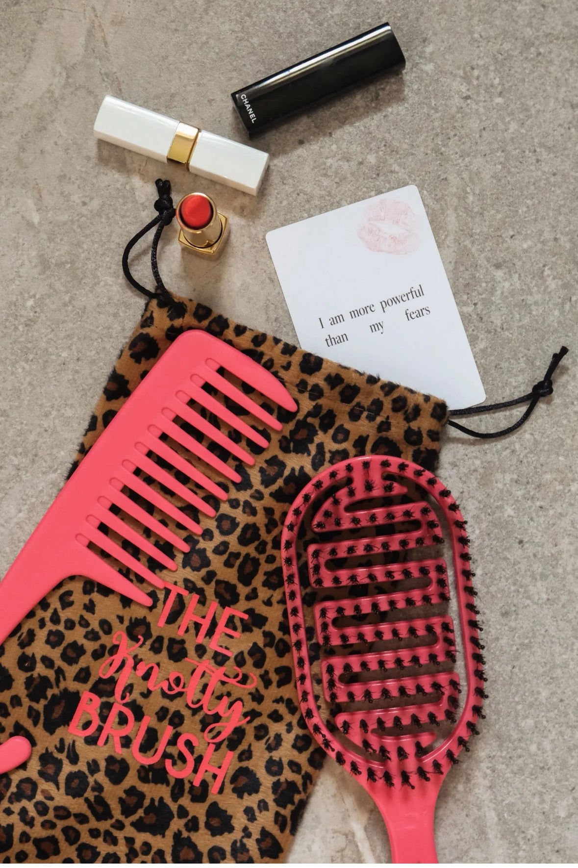 The knotty Brush And Comb