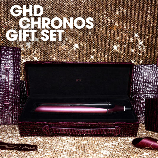 GHD CHRONOS HAIR STRAIGHTENER IN CHERRY CHIC