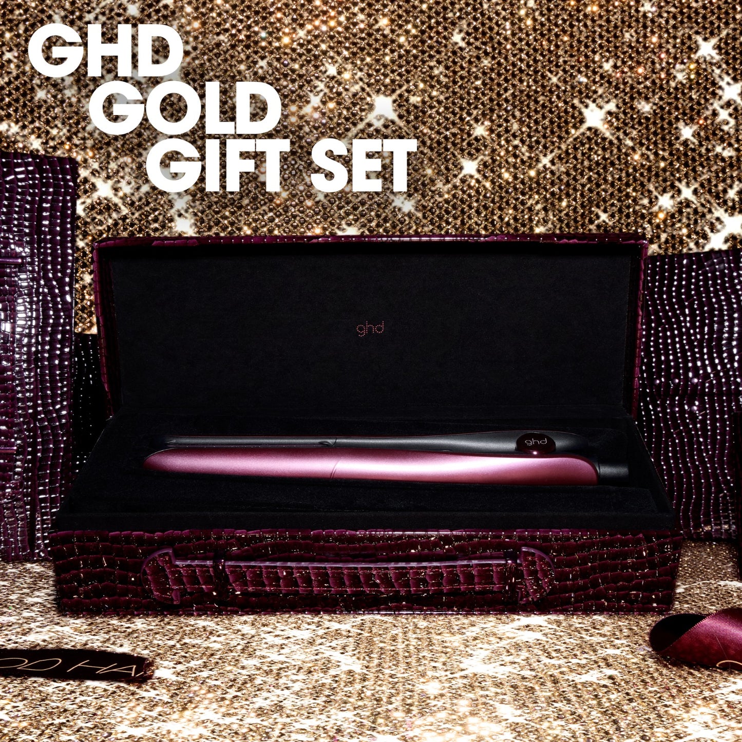 GHD GOLD® HAIR STRAIGHTENER IN CHERRY CHIC