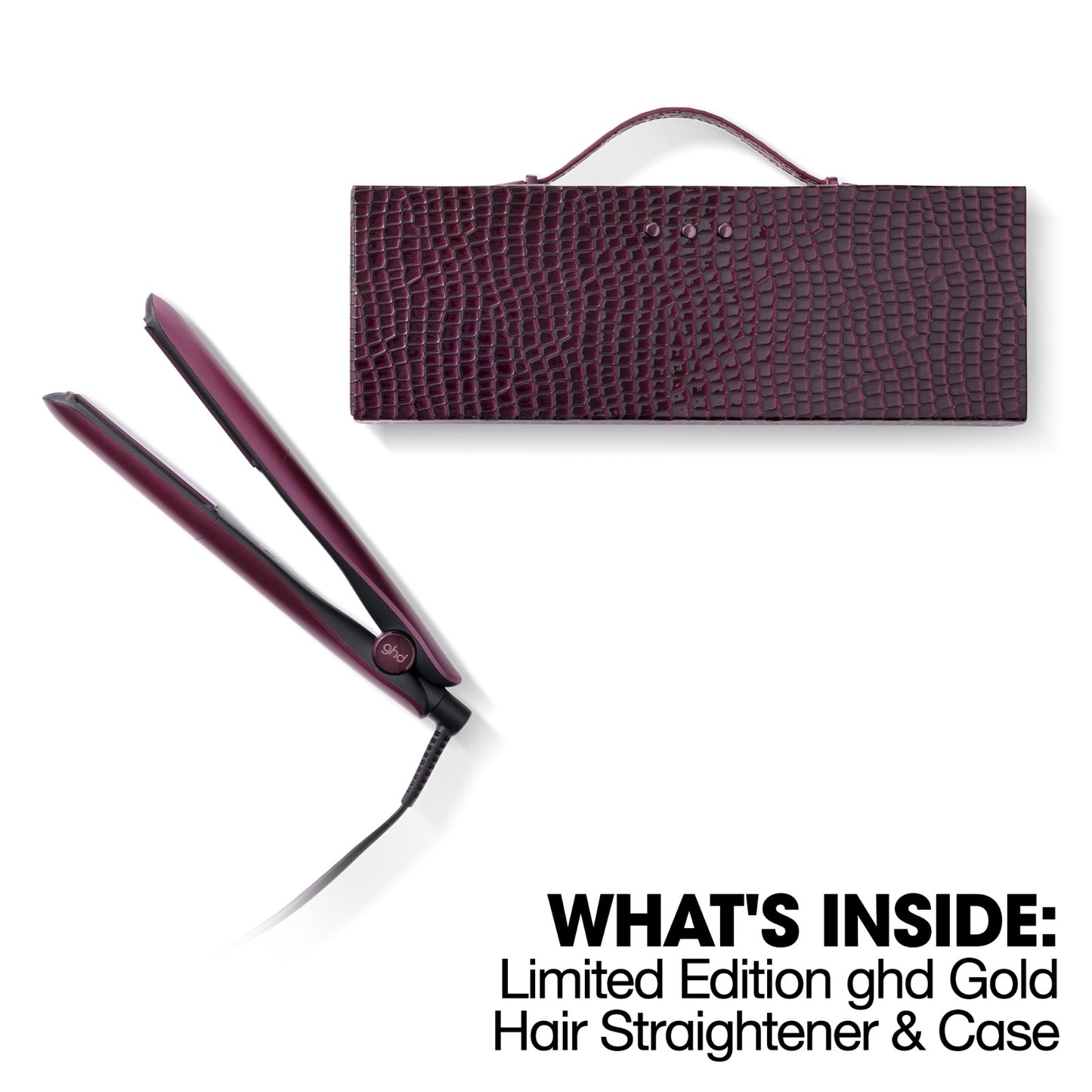 GHD GOLD® HAIR STRAIGHTENER IN CHERRY CHIC