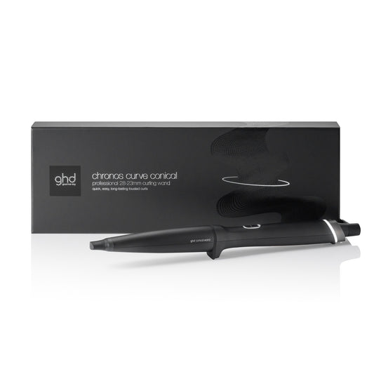 NEW GHD CHRONOS CURVE CONICAL WAND (28-23MM BARREL) FOR BEACH CURLS
