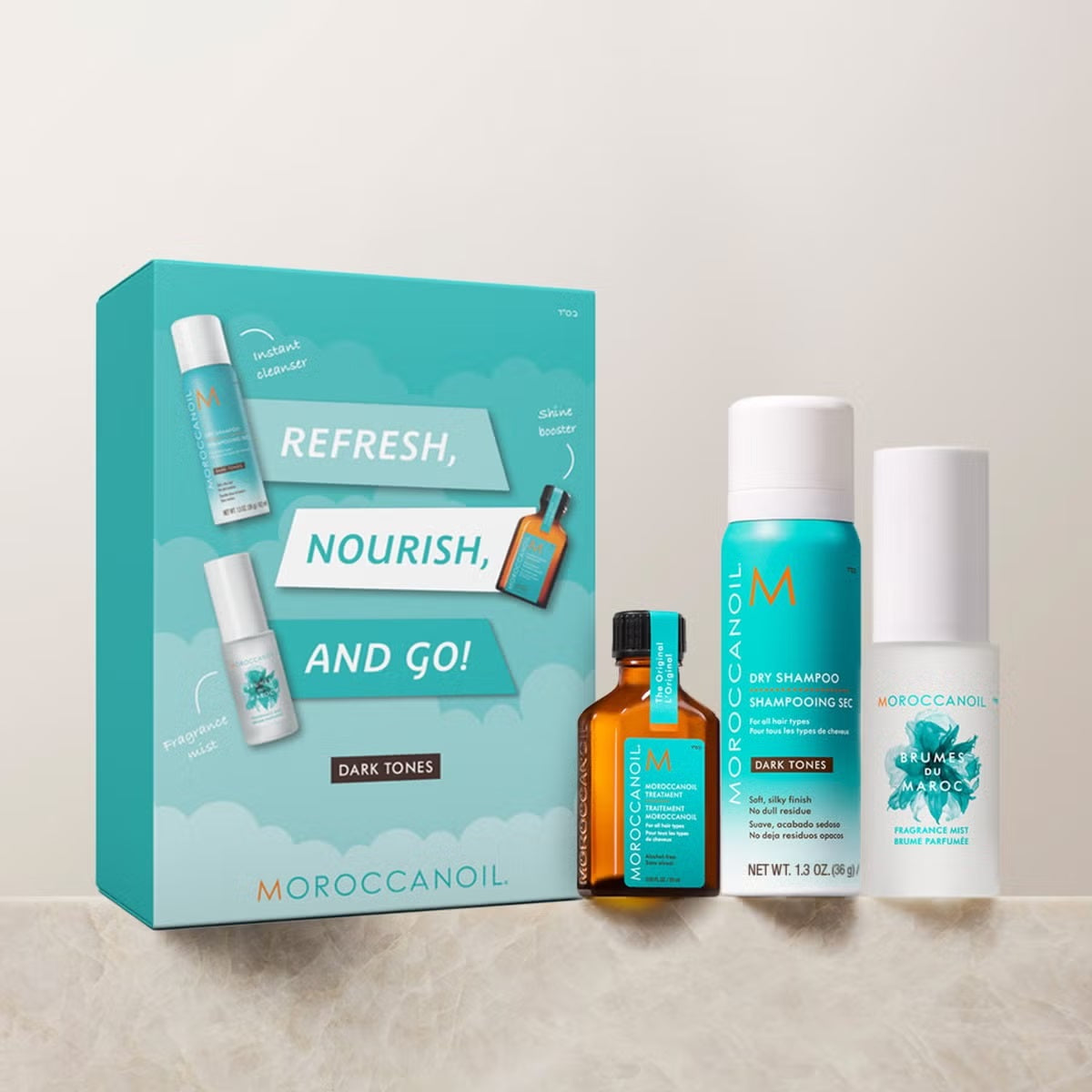 Moroccanoil Refresh Nourish and Go Set