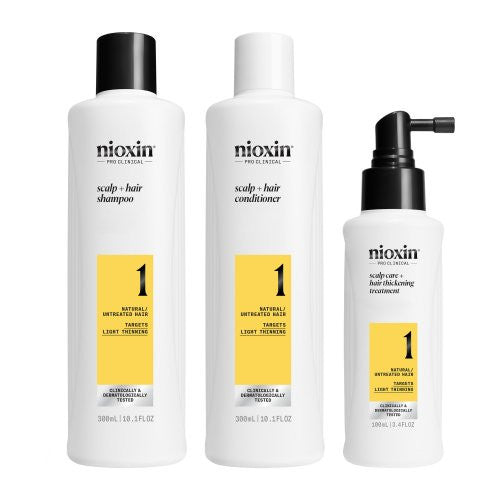 Nioxin System 1 kit Light Thinning