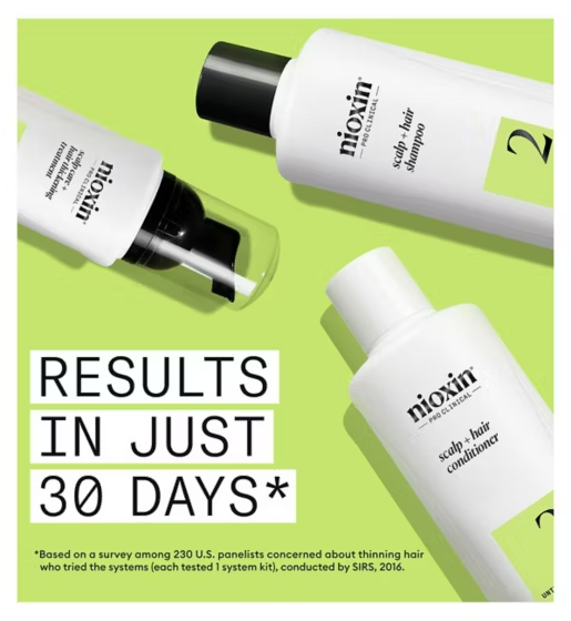 Nioxin System 2 kit Progressed Thinning