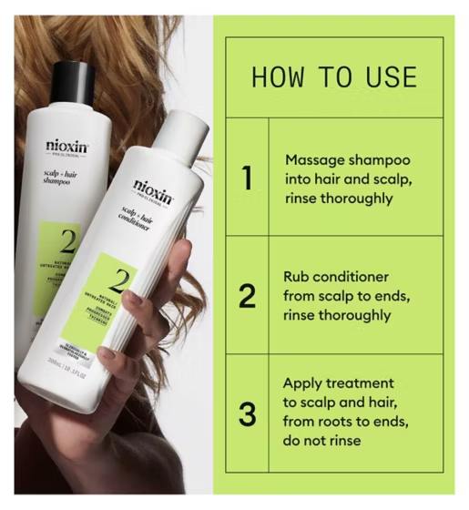 Nioxin System 2 kit Progressed Thinning