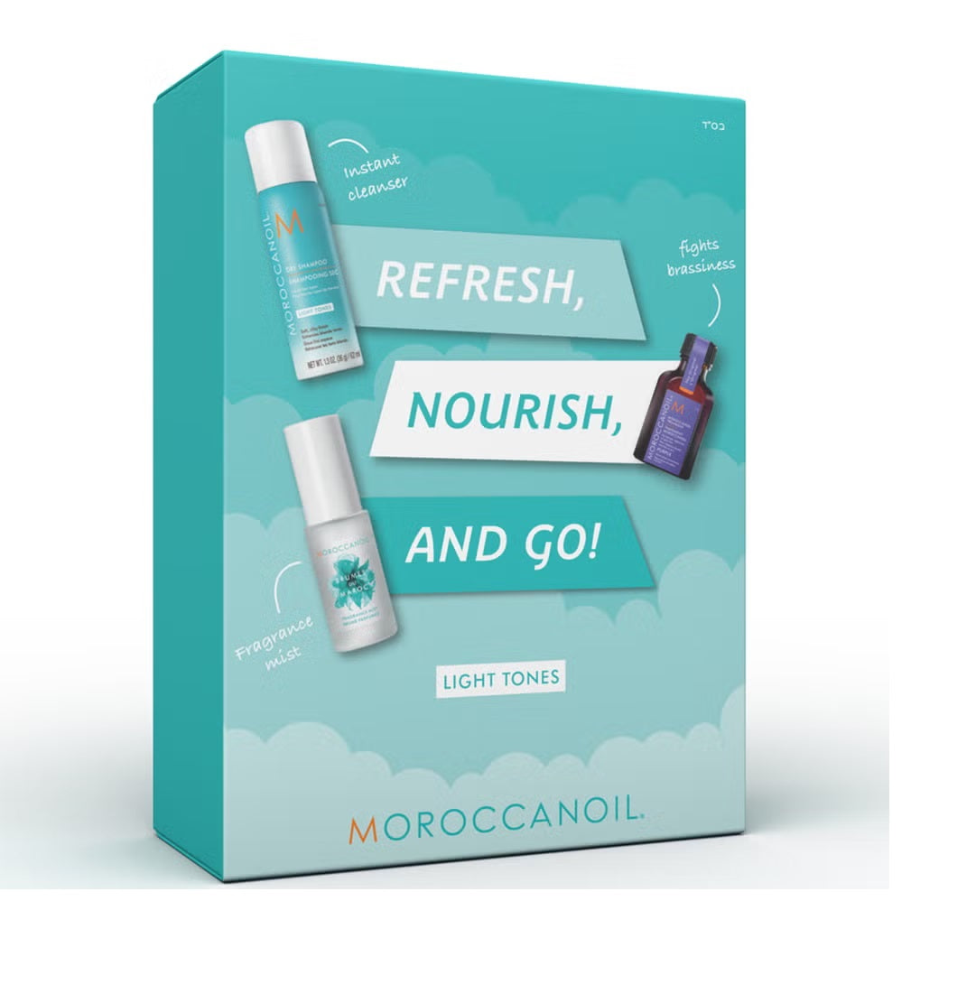 Moroccanoil Refresh Nourish and Go Set