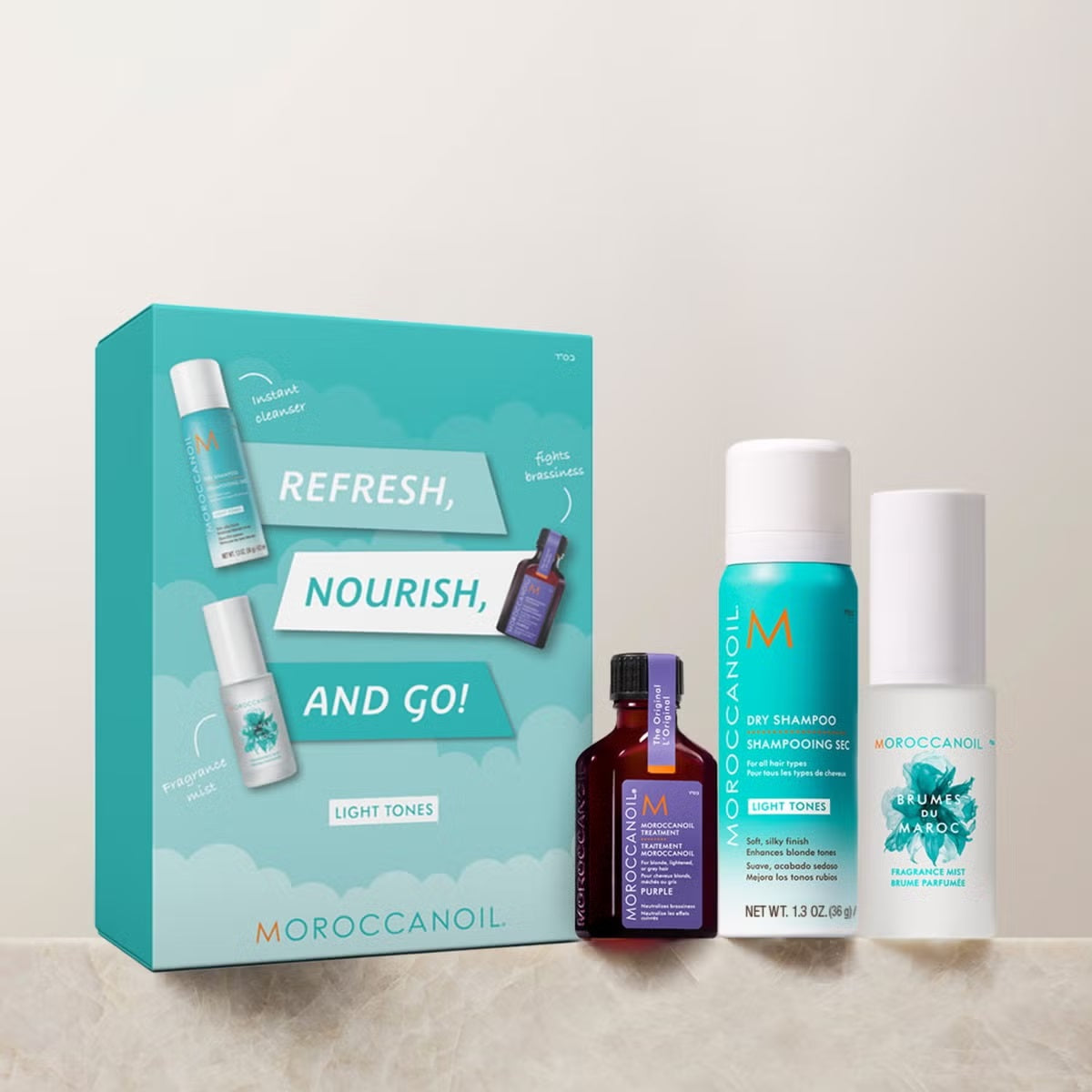 Moroccanoil Refresh Nourish and Go Set