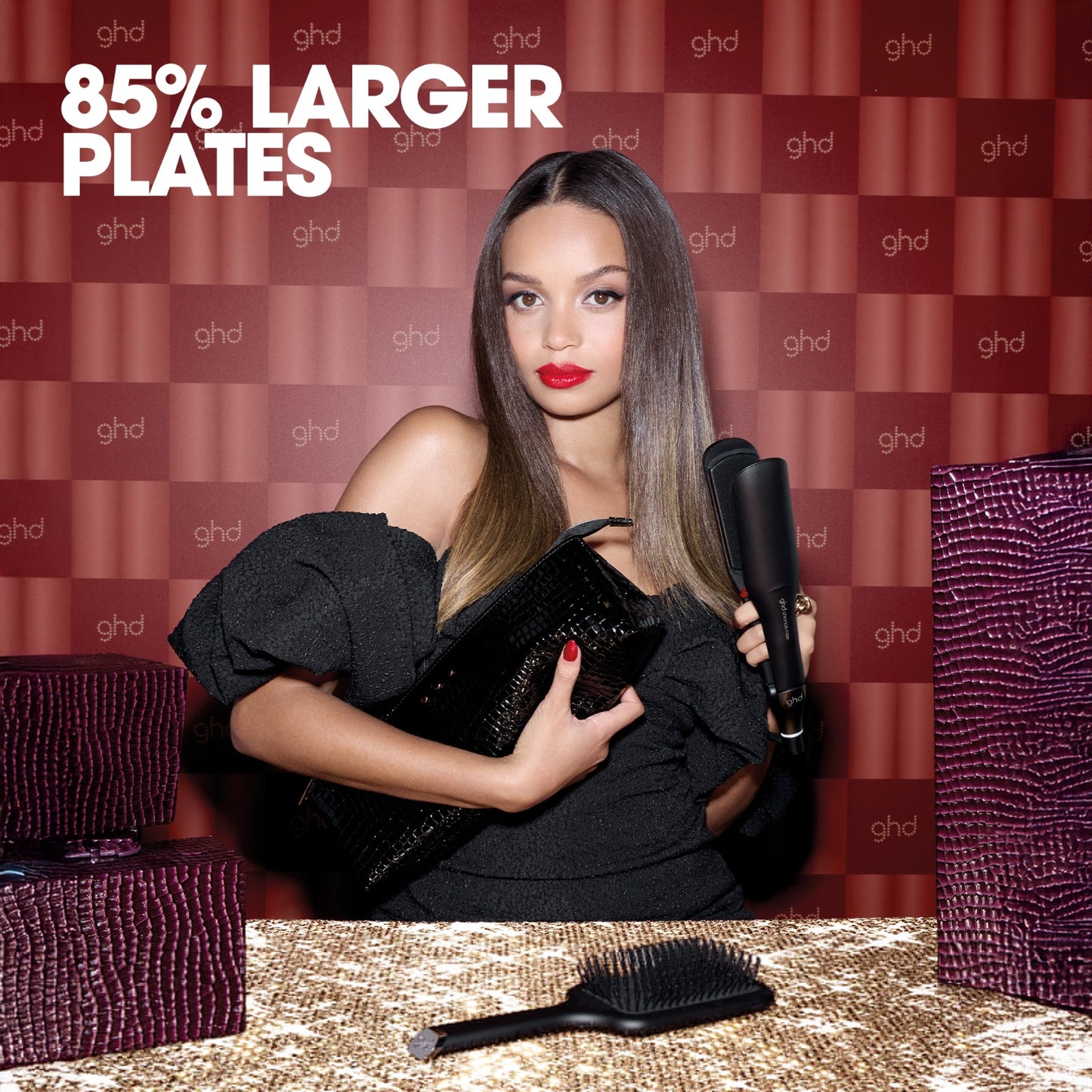 GHD Chronos  Max Straightner Gift Set