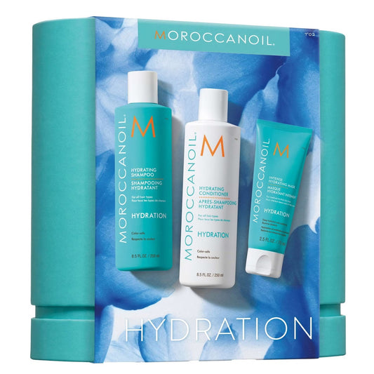 Moroccanoil Hydrating Shampoo, Conditioner + Mask Gift Set