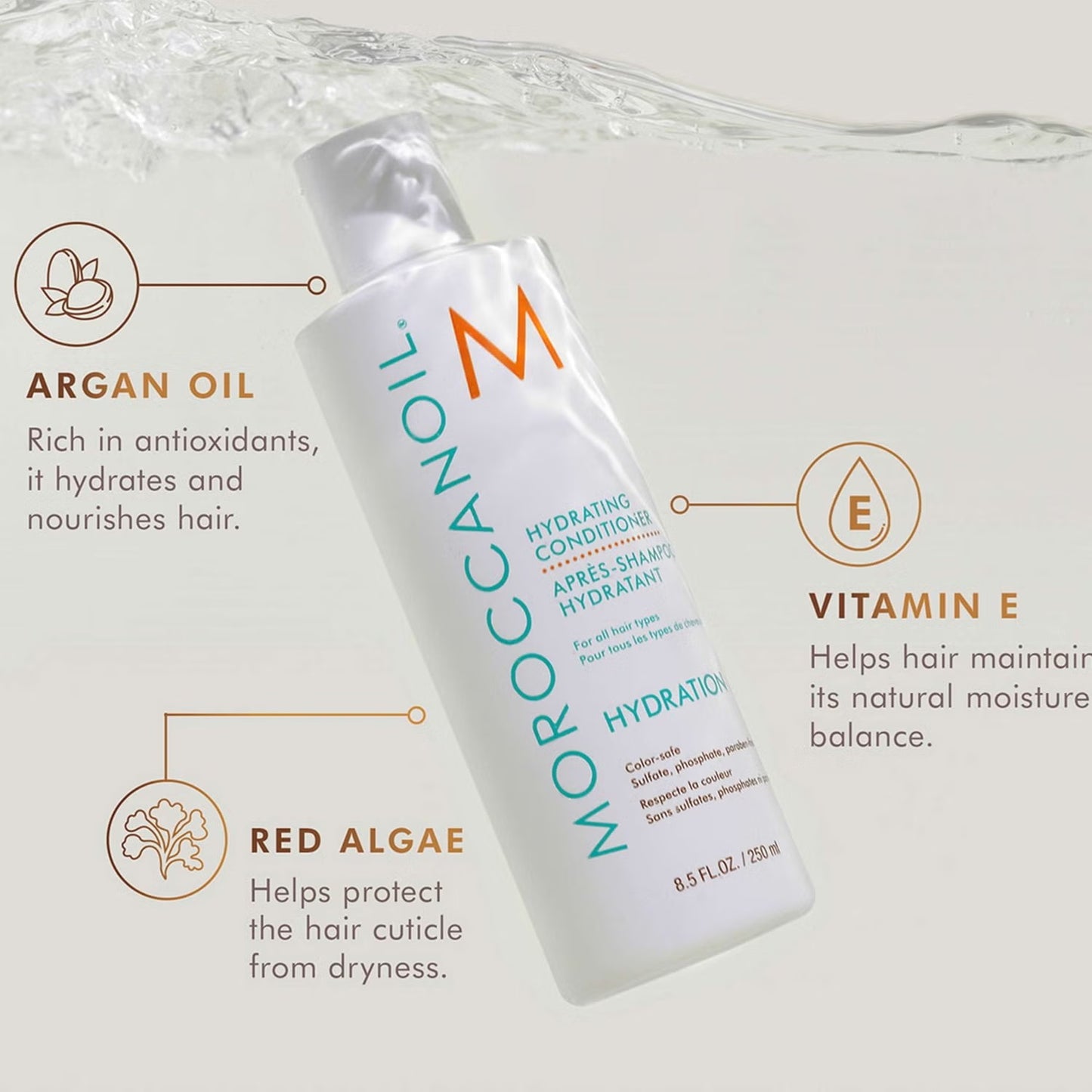 Moroccanoil Hydrating Shampoo, Conditioner + Mask Gift Set