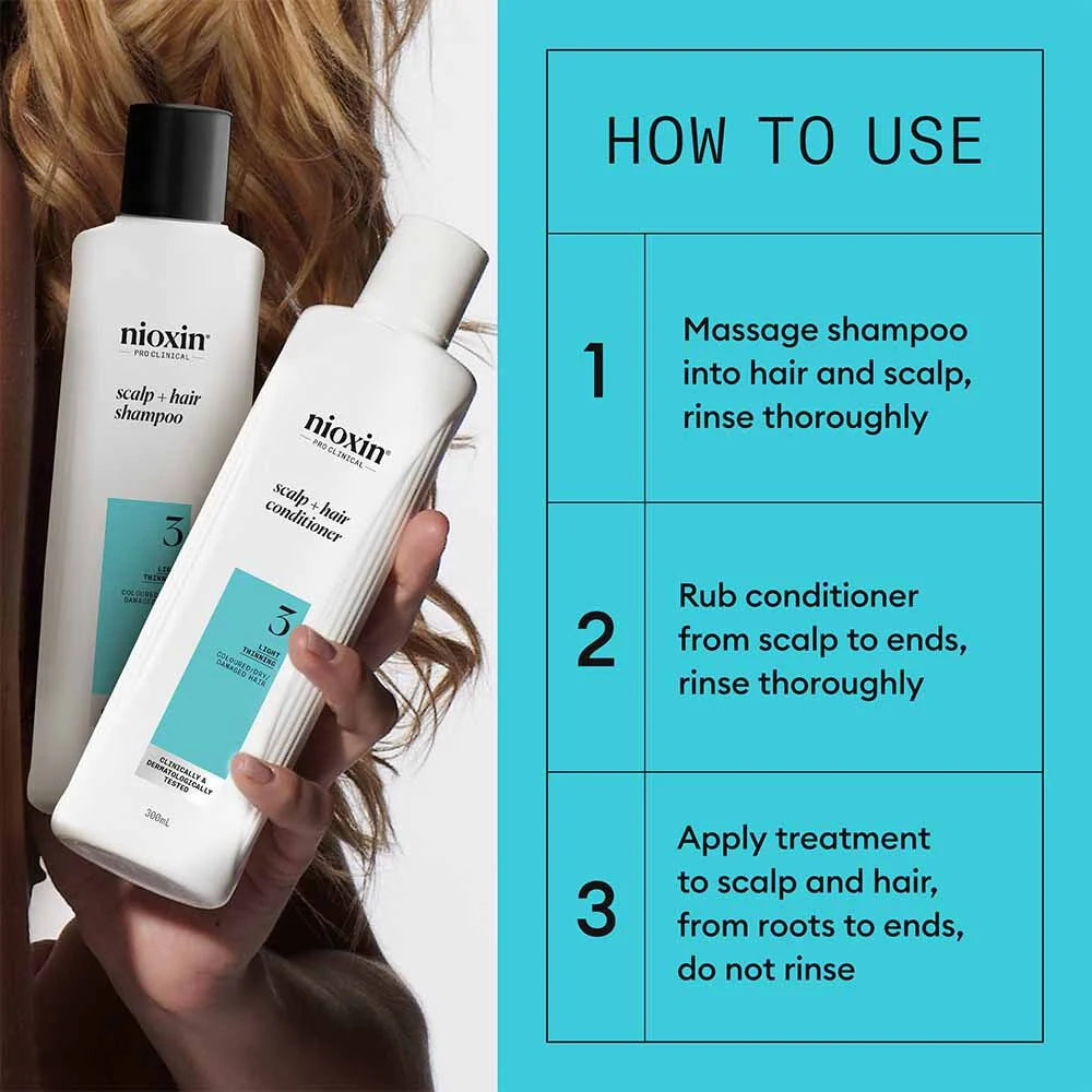 Nioxin System 3 kit Light Thinning