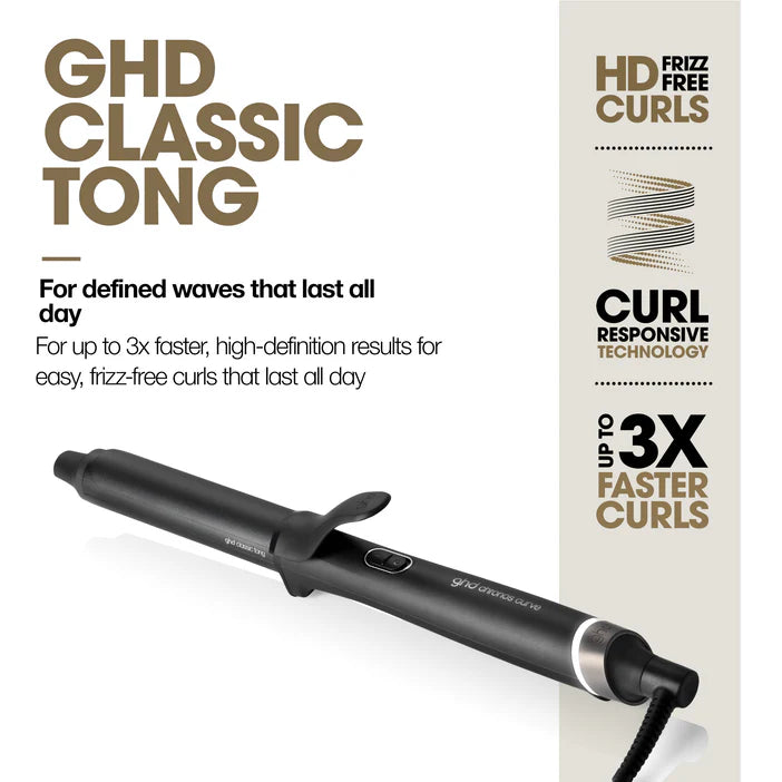 NEW GHD CHRONOS CURVE CLASSIC TONG (26MM BARREL) FOR DEFINED WAVES