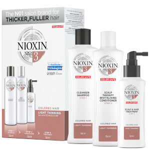 Nioxin 3 coloured hair light thinning balanced moisture - 300ml