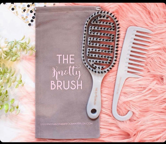 The knotty Brush And Comb