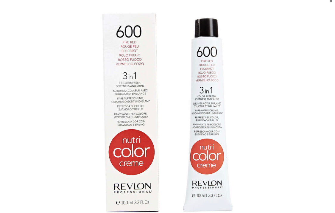 Revlon colour creme 600  fire red