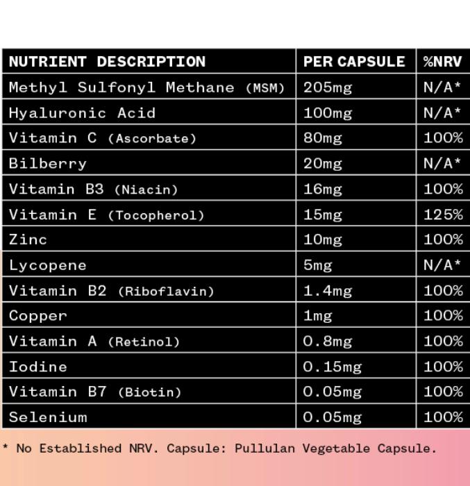 Glow it skin supplement