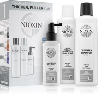 Nioxin 1 natural hair light thinning light moisture - 150ml